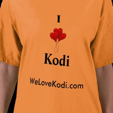 I Love Kodi T-Shirt